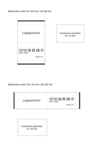 Etiketten Frottiertücher Badetücher Duchtücher Siegrist Langenthal